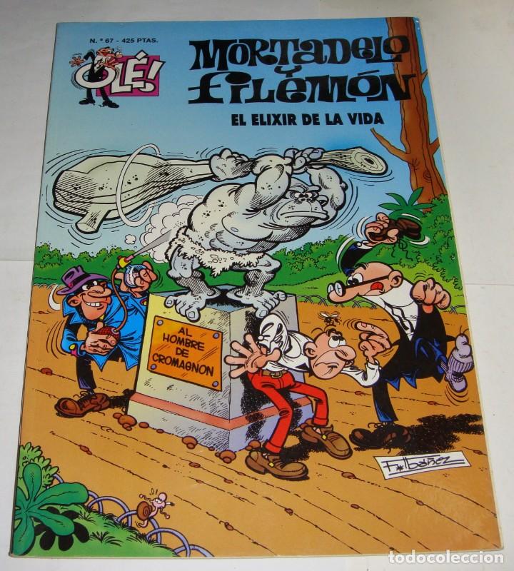 C&oacute;mics: MORTADELO Y FILEM&Oacute;N N&ordm; 67. EL ELIXIR DE LA VIDA. COLECCI&Oacute;N OL&Eacute;. - Foto 1