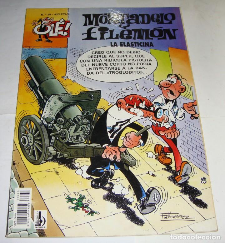 C&oacute;mics: MORTADELO Y FILEM&Oacute;N N&ordm; 39. LA ELASTICINA. COLECCI&Oacute;N OL&Eacute;. - Foto 1