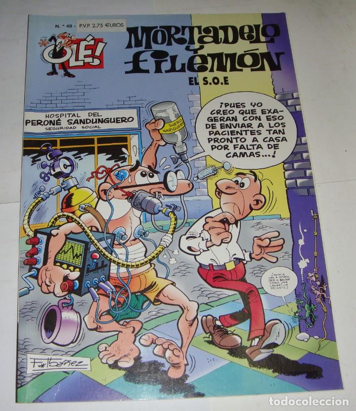 C&oacute;mics: MORTADELO Y FILEM&Oacute;N N&ordm; 48. EL S.O.E. COLECCI&Oacute;N OL&Eacute;. - Foto 1