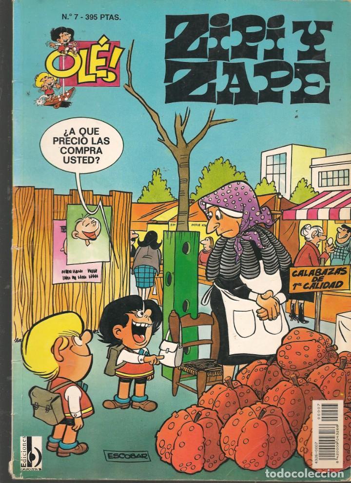 C&oacute;mics: OL&Eacute;!. ZIPI Y ZAPE. N&ordm; 7. EDICIONES B. 2&ordf; EDICION 1997. (ST/) - Foto 1