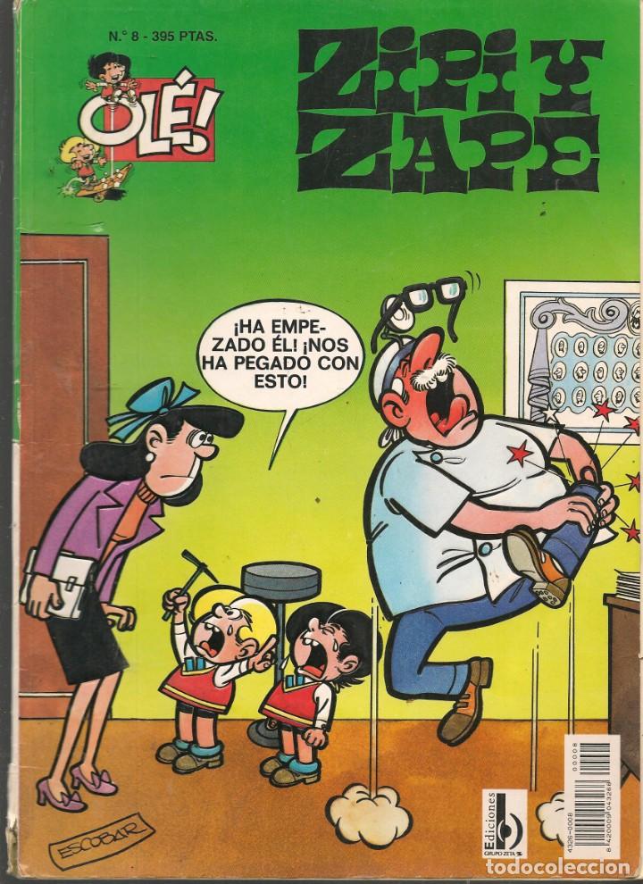 C&oacute;mics: OL&Eacute;!. ZIPI Y ZAPE. N&ordm; 8. EDICIONES B. 2&ordf; EDICION 1997. (ST/) - Foto 1