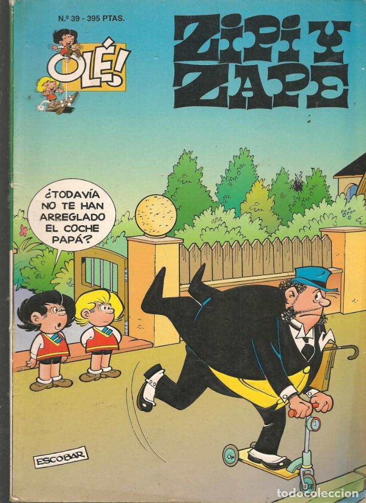 C&oacute;mics: OL&Eacute;!. ZIPI Y ZAPE. N&ordm; 39. EDICIONES B. 1&ordf; EDICION 1995. (ST/) - Foto 1