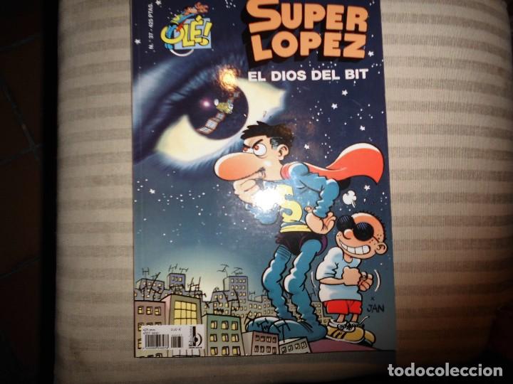 C&oacute;mics: OLE SUPER LOPEZ N&ordm; 37 EL DIOS DEL BIT EDICIONES B - Foto 1
