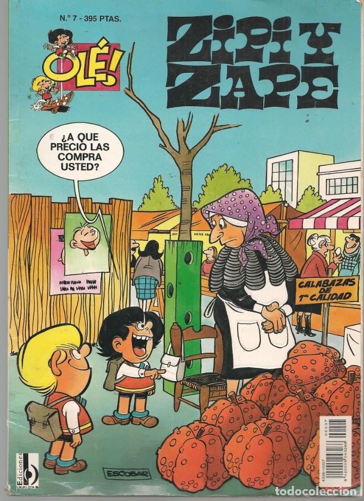 C&oacute;mics: OL&Eacute;!. N&ordm; 7. ZIPI Y ZAPE. EDICIONES B. 2&ordf; EDICION 1997. (ST/SELC.) - Foto 1