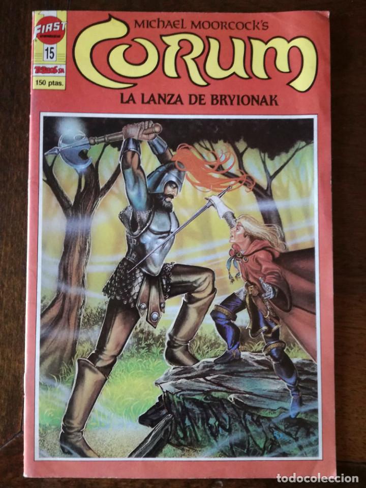 C&oacute;mics: C&oacute;mic Corum-N&ordm; 15-La Lanza de Bryionak-First Comics-Ediciones B-1987 nuevo - Foto 1