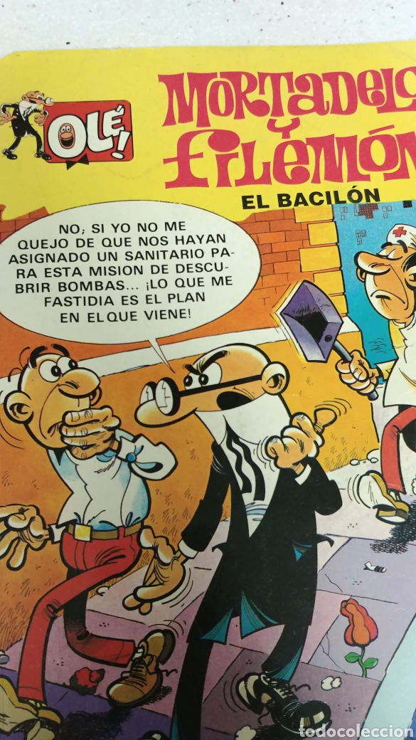 C&oacute;mics: Ol&eacute;. Mortadelo y Filem&oacute;n. El bacil&oacute;n - Foto 1