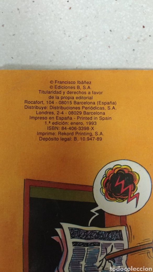 C&oacute;mics: Ol&eacute;. Mortadelo y Filem&oacute;n. El bacil&oacute;n - Foto 4