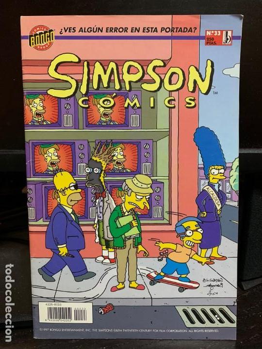 C&oacute;mics: SIMPSON COMICS - EDICIONES B - NUMERO 33 - Foto 1