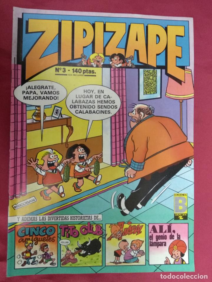 C&oacute;mics: ZIPI ZAPE. N&ordm; 3. EDICIONES B. 1987 - Foto 1