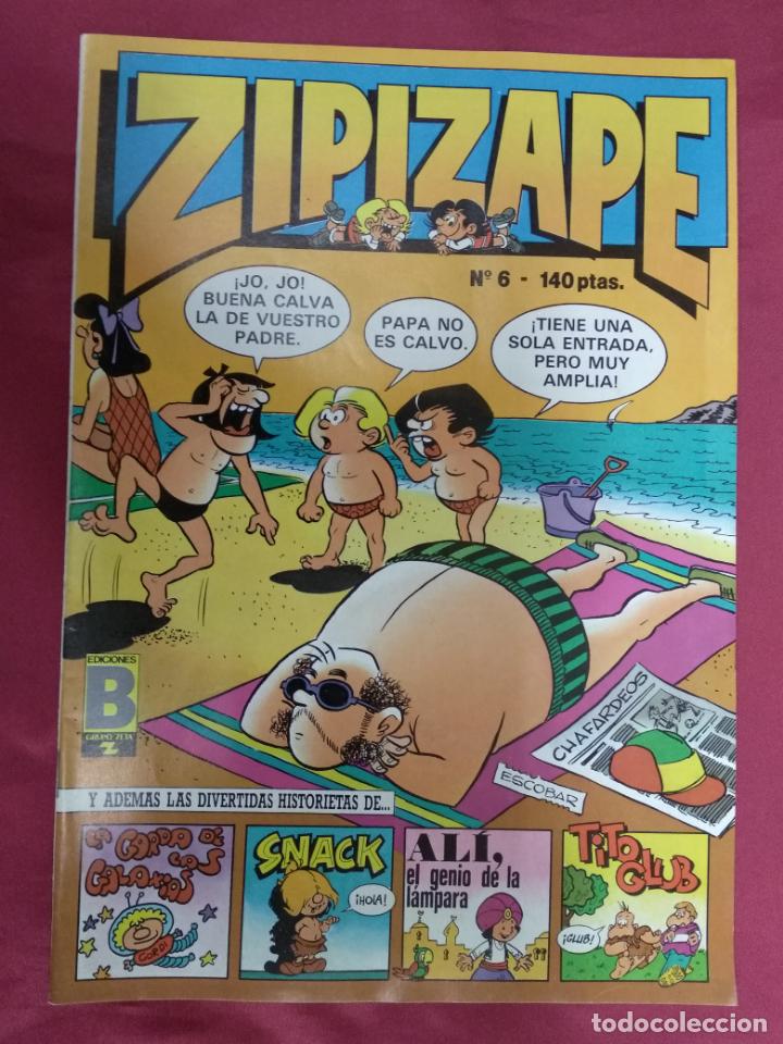 C&oacute;mics: ZIPI ZAPE. N&ordm; 6. EDICIONES B. 1987 - Foto 1