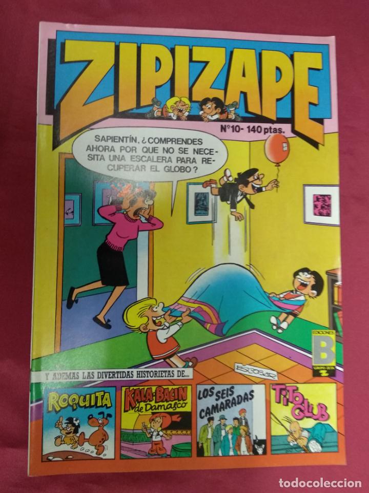 C&oacute;mics: ZIPI ZAPE. N&ordm; 10. EDICIONES B. 1987 - Foto 1