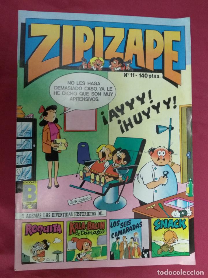 C&oacute;mics: ZIPI ZAPE. N&ordm; 11. EDICIONES B. 1987 - Foto 1