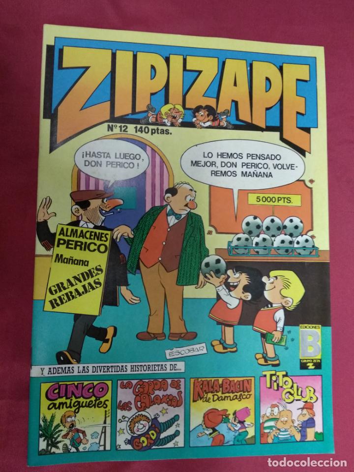 C&oacute;mics: ZIPI ZAPE. N&ordm; 12. EDICIONES B. 1987 - Foto 1