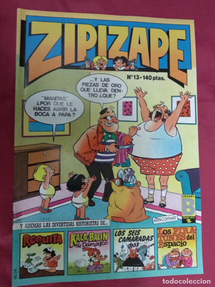 C&oacute;mics: ZIPI ZAPE. N&ordm; 13. EDICIONES B. 1987 - Foto 1