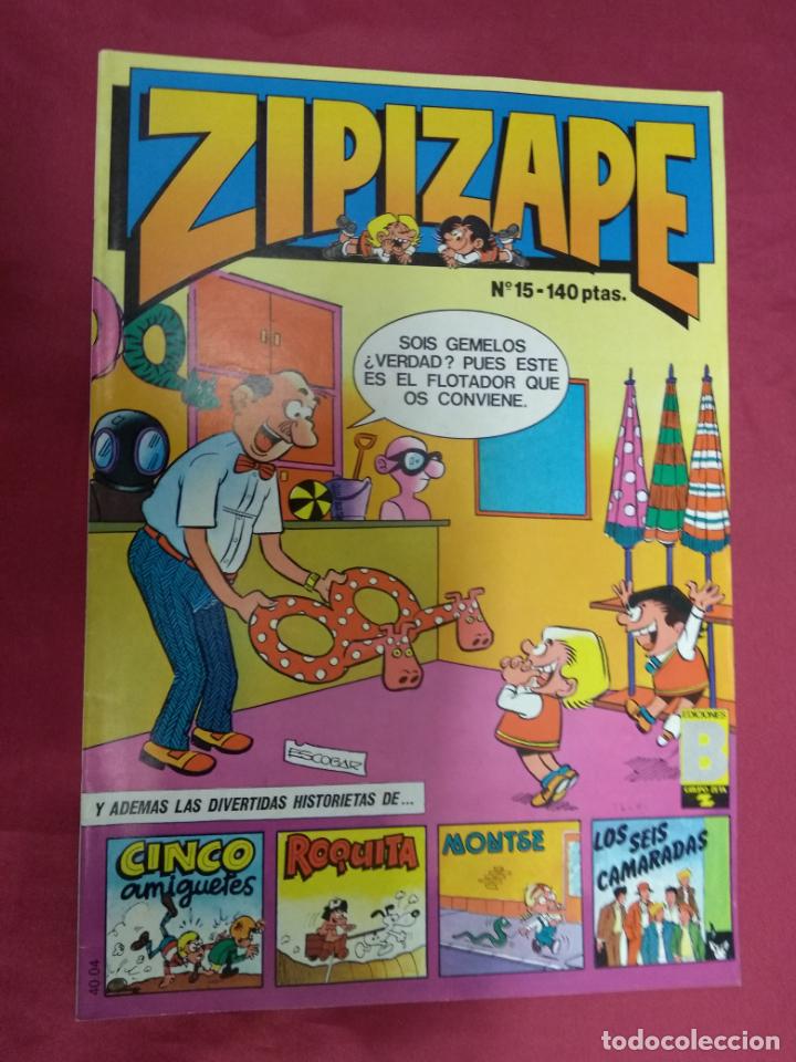 C&oacute;mics: ZIPI ZAPE. N&ordm; 15. EDICIONES B. 1987 - Foto 1
