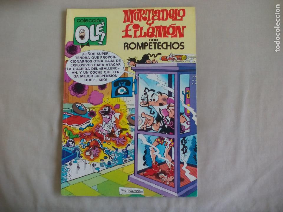C&oacute;mics: MORTADELO Y FILEM&Oacute;N. COLECCI&Oacute;N OL&Eacute;, N&ordm; 237 .CON ROMPETECHOS. EDICIONES B 1992 - Foto 1