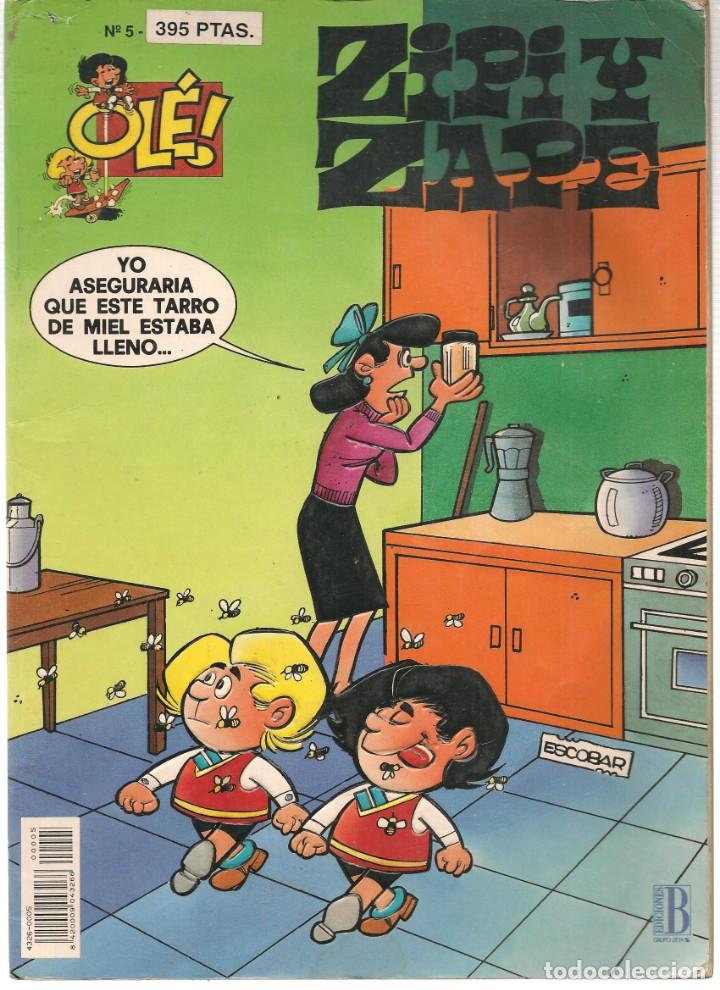C&oacute;mics: OL&Eacute;!. ZIPI Y ZAPE. N&ordm; 5. EDICIONES B. 1&ordf; EDC. 1993. (ST/HS) - Foto 1