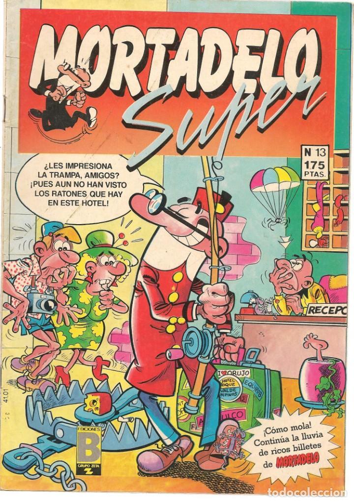 C&oacute;mics: MORTADELO SUPER.  N&ordm; 13. CONSERVA BILLETES.  EDICIONES B. (C/A47) - Foto 1