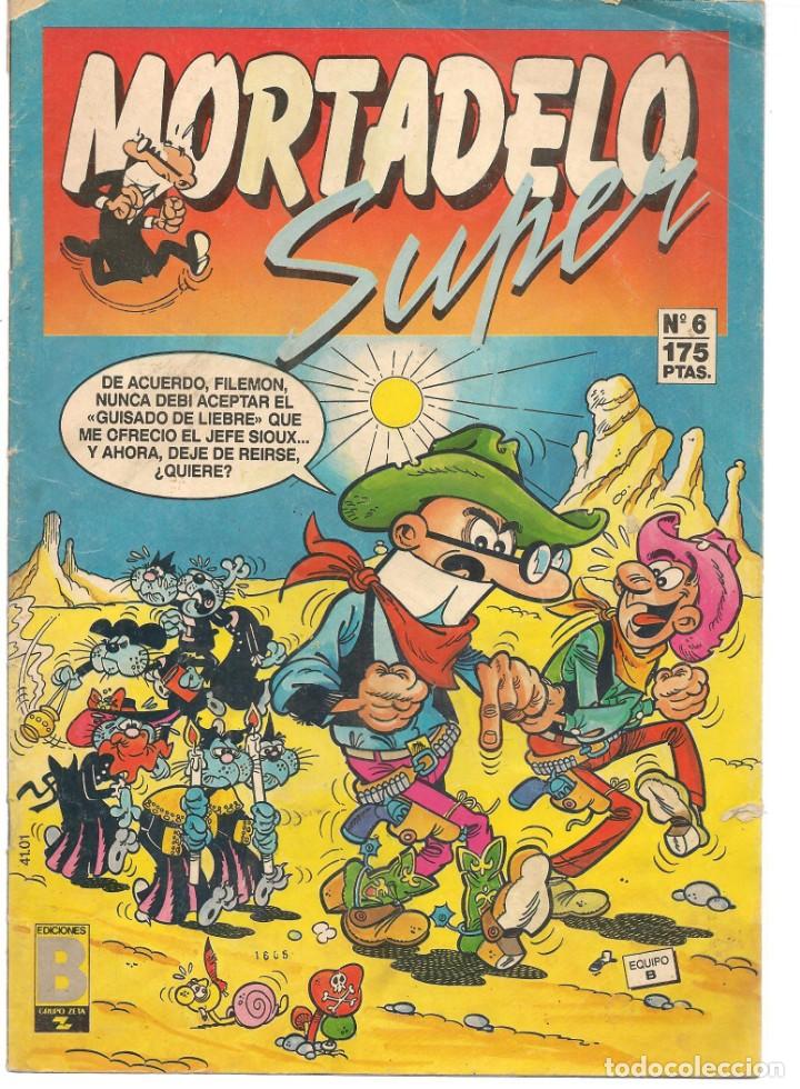 C&oacute;mics: MORTADELO SUPER. N&ordm; 6.  EDICIONES B. (C/A47) - Foto 1