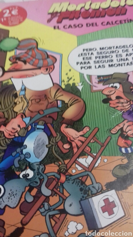 C&oacute;mics: MORTADELO Y FILEMON E. B ESTE EJEMPLAR PARA AYUDA AL AUTISMO - Foto 1