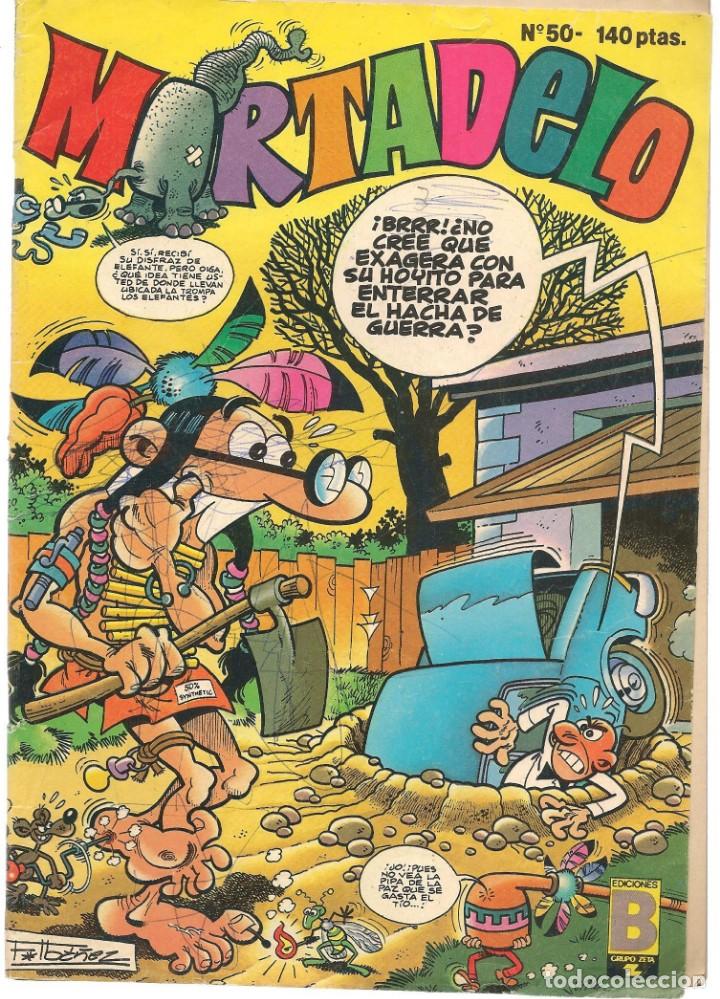C&oacute;mics: MORTADELO. N&ordm; 50. EDICIONES B. 1988. (ST/A00) - Foto 1