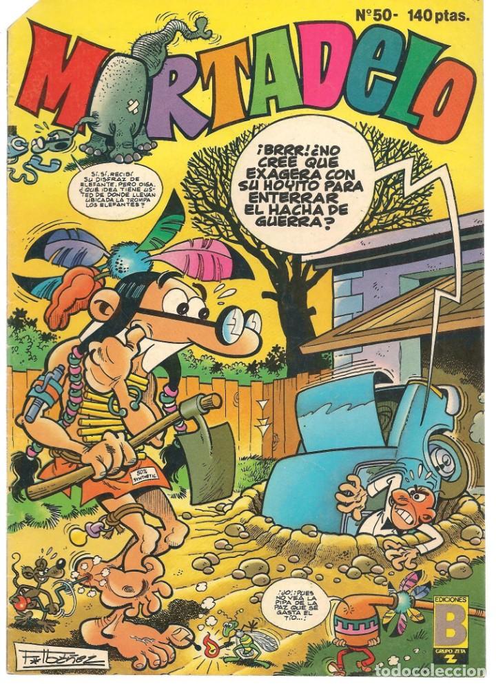 C&oacute;mics: MORTADELO. N&ordm; 50. EDICIONES B. 1988. (ST/A00) - Foto 1