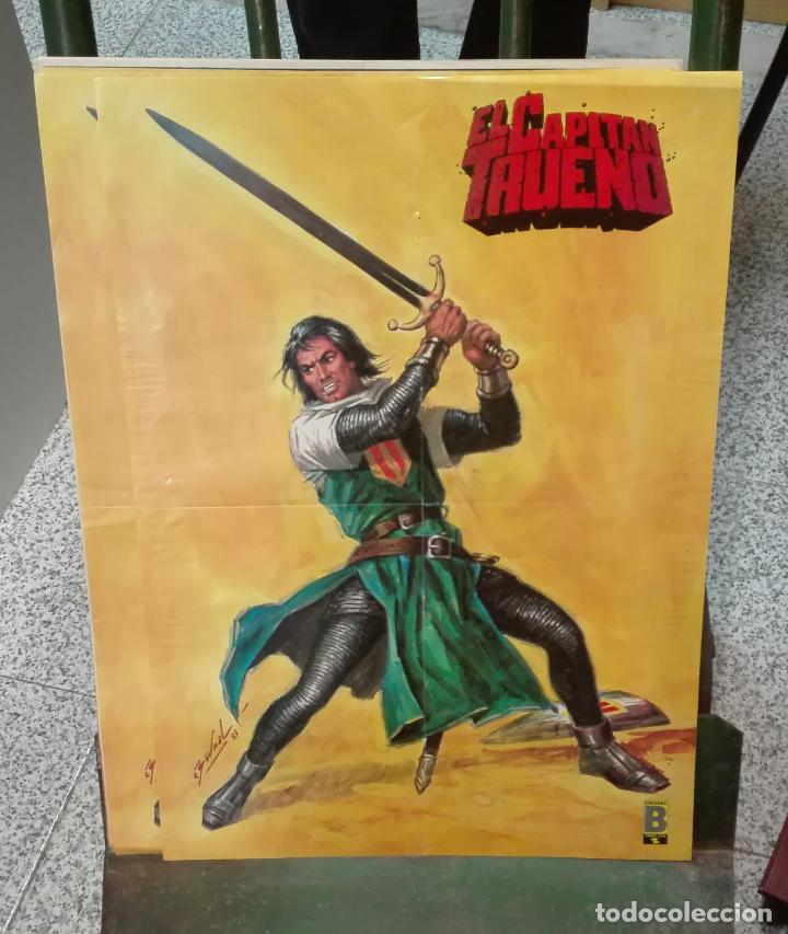 C&oacute;mics: P&Oacute;STER EL CAPIT&Aacute;N TRUENO / ANTONIO BERNAL / EDICIONES B 1987 - Foto 1