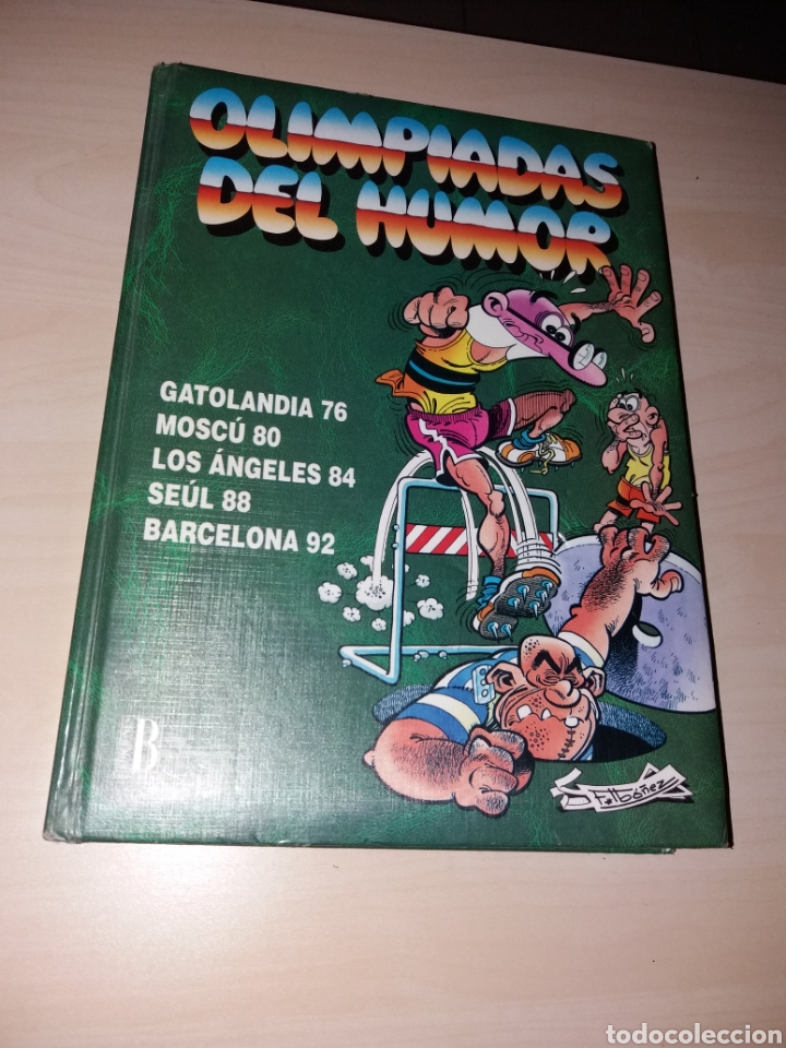 C&oacute;mics: MORTADELO Y FILEM&Oacute;N - OLIMP&Iacute;ADAS DEL HUMOR - Ediciones B 1992 - Foto 1