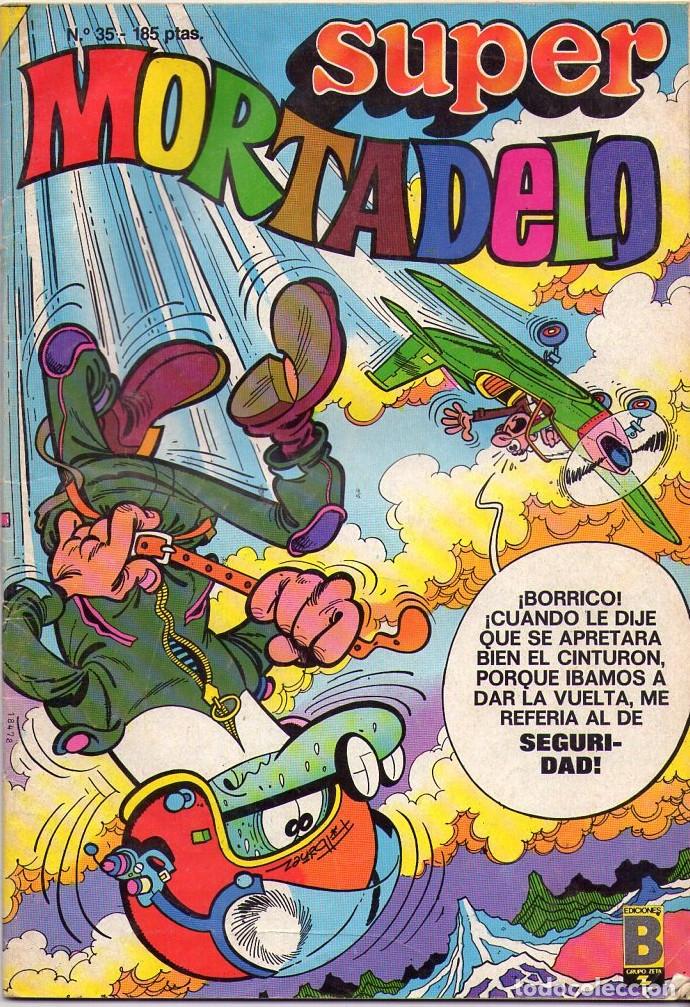 C&oacute;mics: SUPER MORTADELO *** EDICIONES B N&Uacute;MERO 35 SEPTIEMBRE 1988 - Foto 1