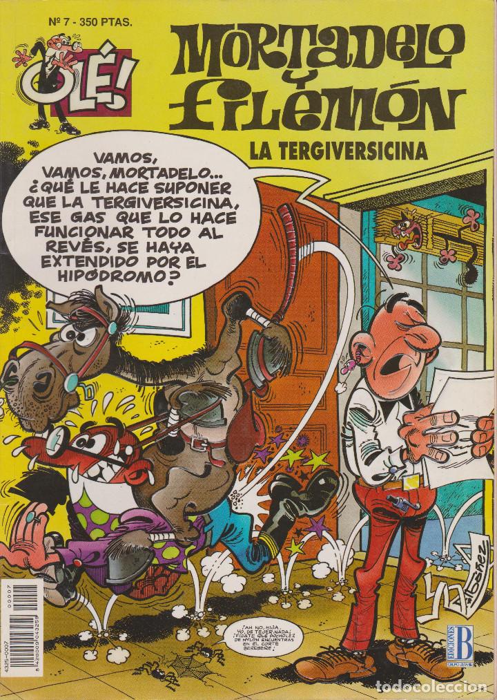C&oacute;mics: MORTADELO Y FILEM&Oacute;N LA TERGIVERSICINA N&ordm; 7 - Foto 1
