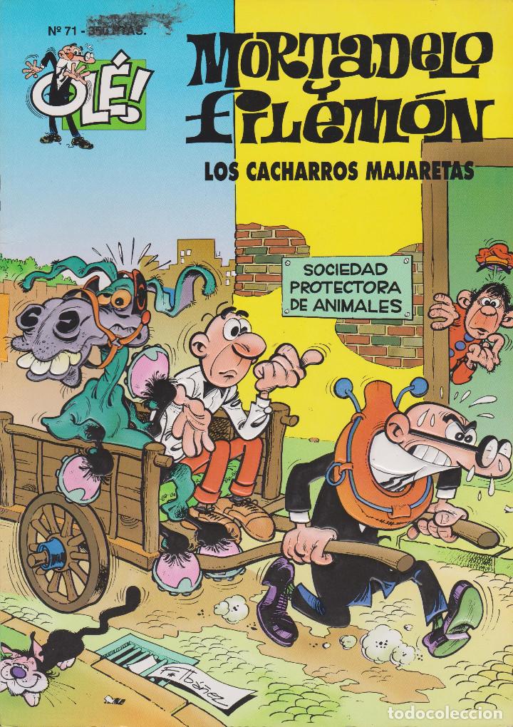 C&oacute;mics: MORTADELO Y FILEM&Oacute;N LOS CACHARROS MAJARETAS N&ordm; 71 - Foto 1
