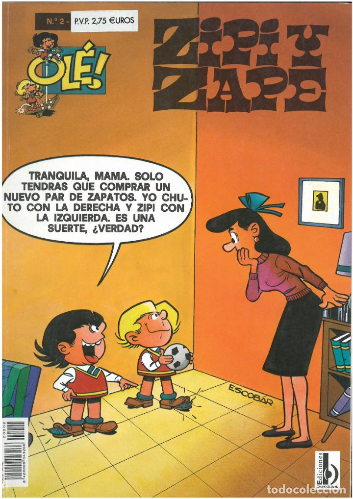 C&oacute;mics: ZIPI Y ZAPE N&ordm; 2. FORMATO GRANDE. EDICIONES B. 2&ordf; EDICION. C-13 - Foto 1