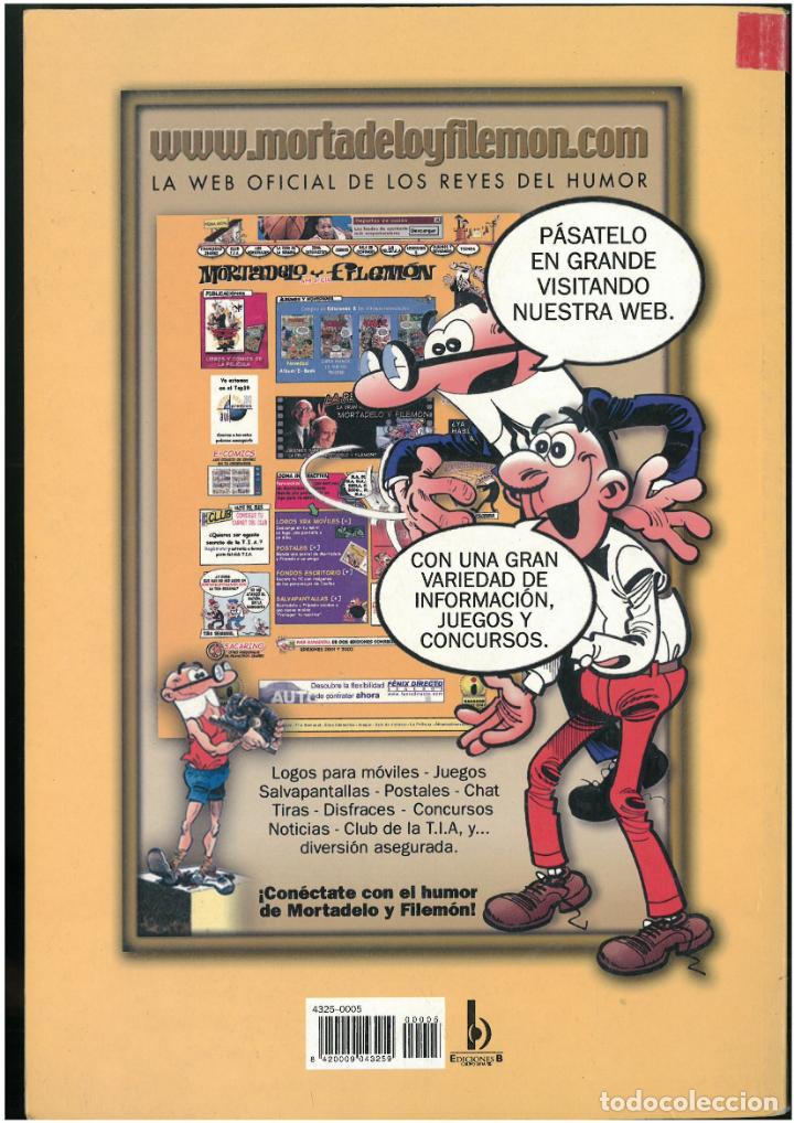 C&oacute;mics: MORTADELO Y FILEMON N&ordm; 5. FORMATO GRANDE. EDICIONES B. C-13 - Foto 2