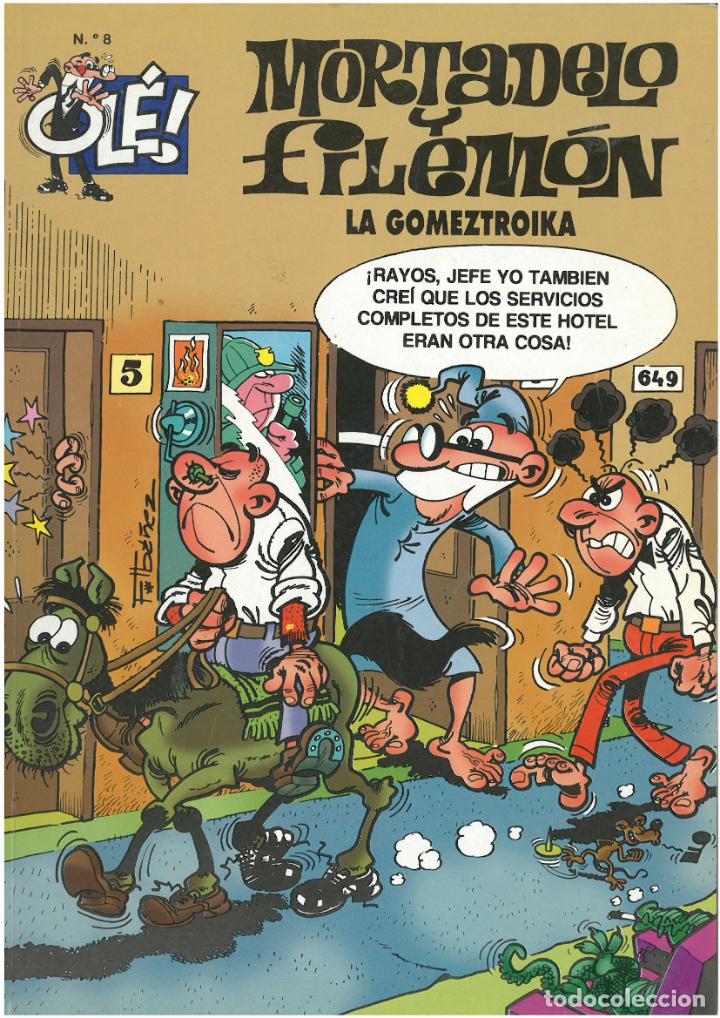 C&oacute;mics: MORTADELO Y FILEMON N&ordm; 8. FORMATO GRANDE. EDICIONES B. C-13 - Foto 1