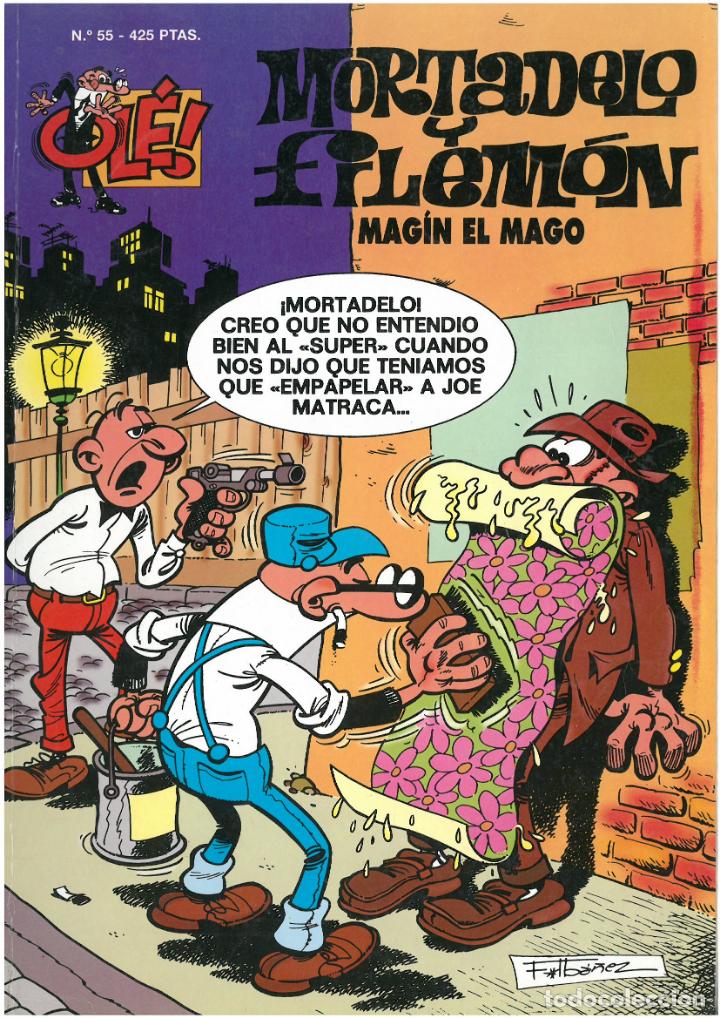 C&oacute;mics: MORTADELO Y FILEMON N&ordm; 55. FORMATO GRANDE. EDICIONES B. C-13 - Foto 1