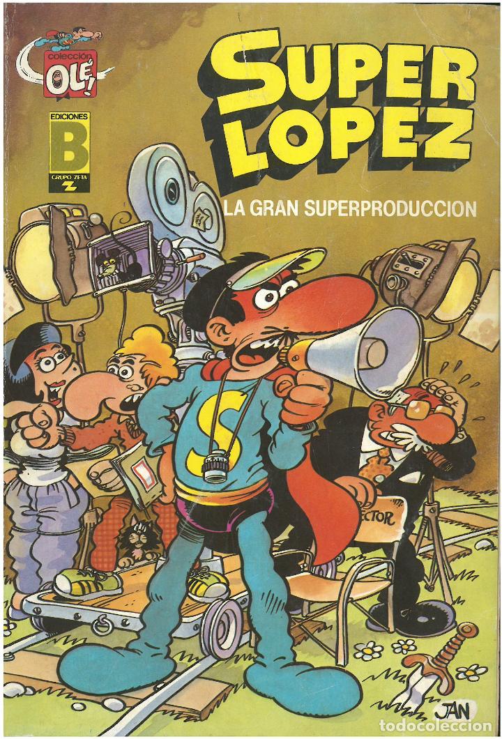 C&oacute;mics: SUPER LOPEZ N&ordm; 9. LA GRAN SUPERPRODUCION . EDICIONES B. C-6 - Foto 1
