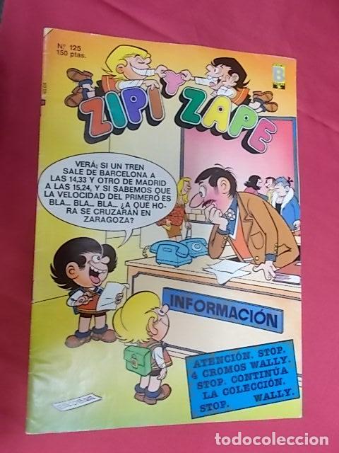 C&oacute;mics: ZIPI Y ZAPE . N&ordm; 125. EDICIONES B. - Foto 1