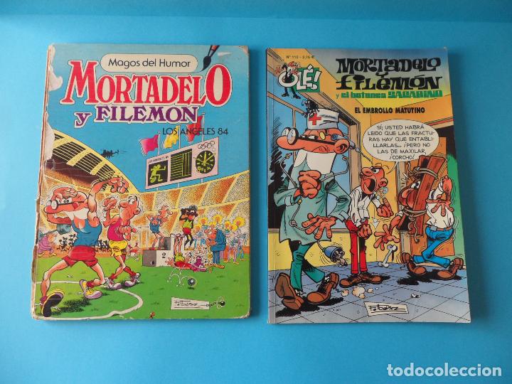 Cómics: Ole! Mortadelo y Filemon nº 110 - El Embrollo matutino y Los Angeles 84 - Magos del Humor - Foto 1 - 26621923