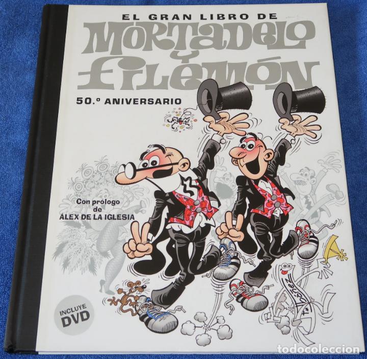 C&oacute;mics: El gran libro de Mortadelo y Filem&oacute;n -  50&ordm; aniversario - Ediciones B (2007) - Foto 1
