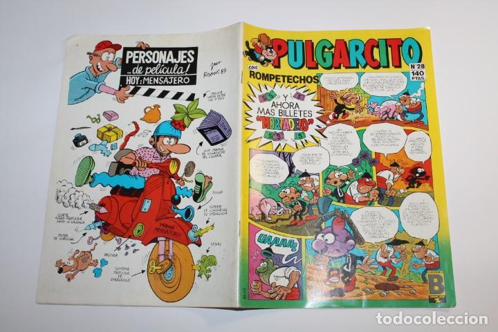 C&oacute;mics: EDICIONES B - PULGARCITO CON ROMPETECHOS - N&Uacute;MERO 28 - 1987 - Foto 1