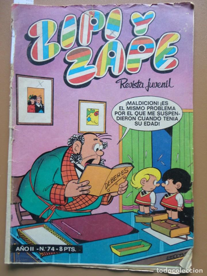 C&oacute;mics: ZIPI ZAPE N&ordm;-74 - Foto 1
