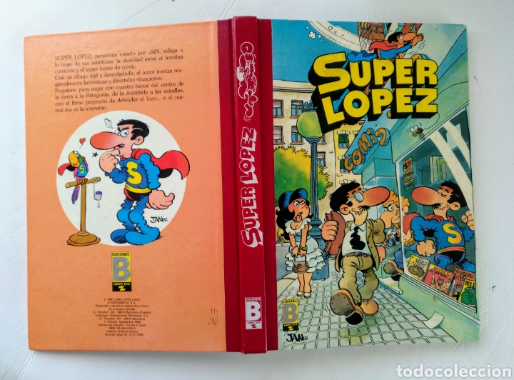 C&oacute;mics: SUPER LOPEZ N&deg;1 - PRIMERA EDICI&Oacute;N - A&Ntilde;O 1988 - Foto 2