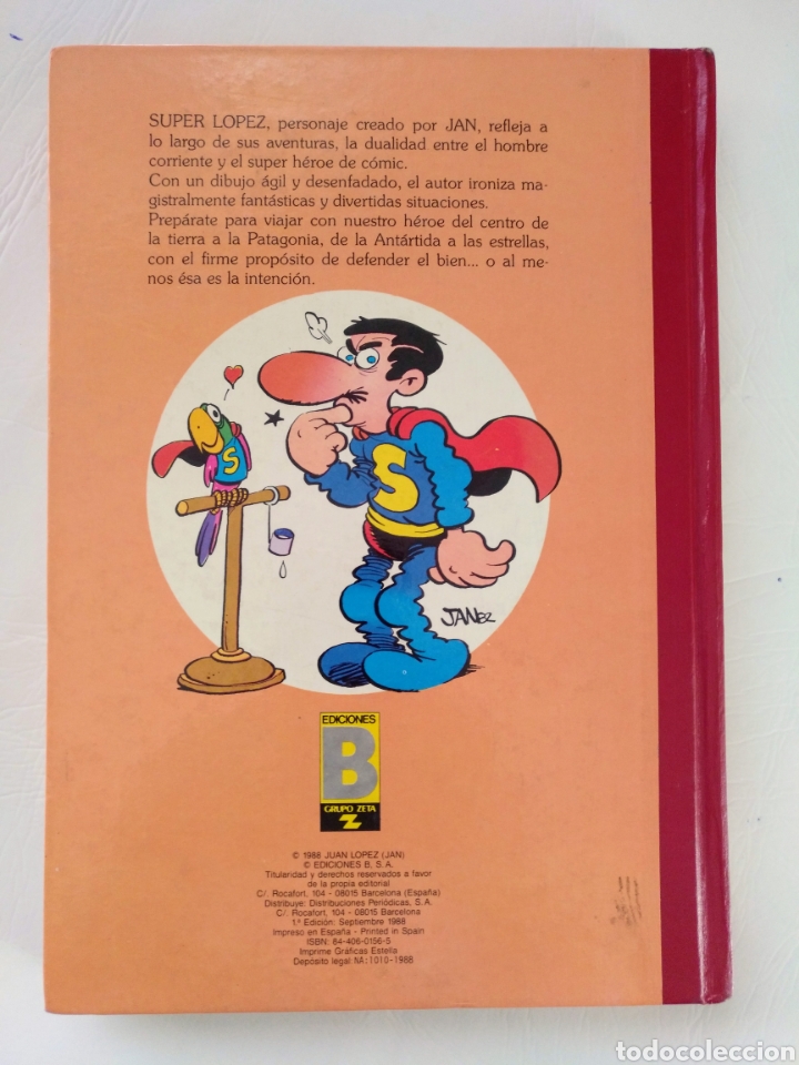 C&oacute;mics: SUPER LOPEZ N&deg;1 - PRIMERA EDICI&Oacute;N - A&Ntilde;O 1988 - Foto 3