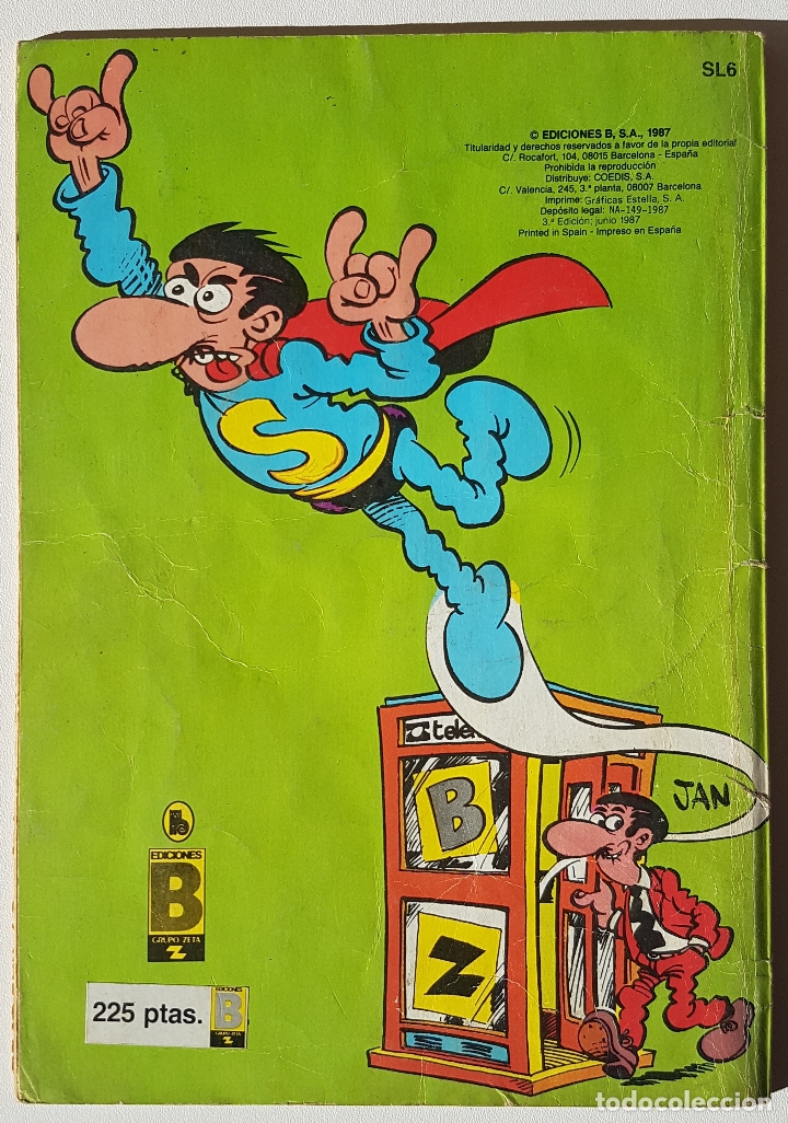 C&oacute;mics: Super Lopez #6 (Ediciones B, 1987) - Foto 2