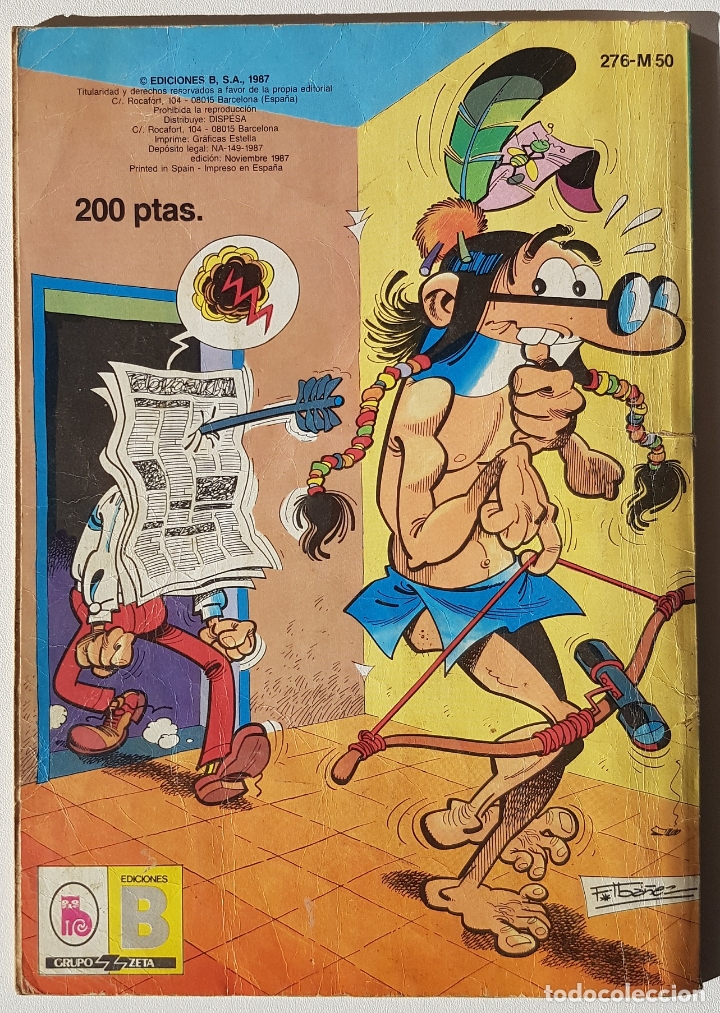 C&oacute;mics: Mortadelo y Filem&oacute;n #50 (Ediciones B, 1987) - Foto 2