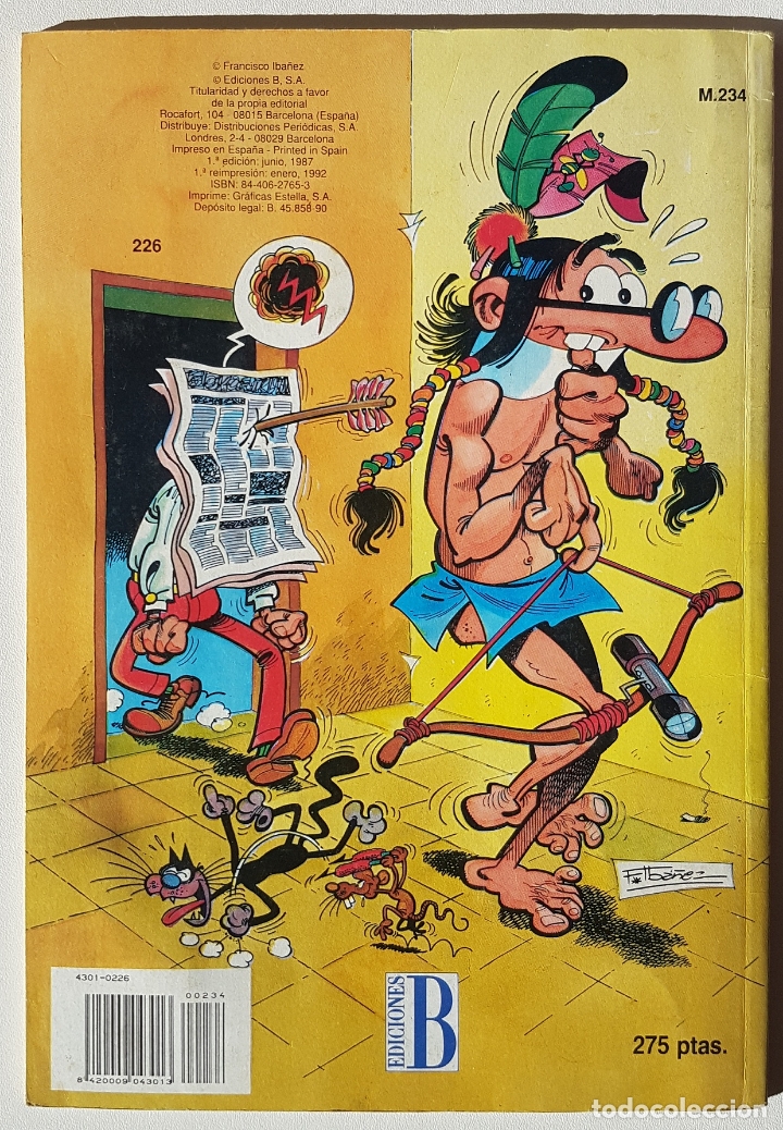 C&oacute;mics: Mortadelo y Filem&oacute;n #234 (Ediciones B, 1992) - Foto 2