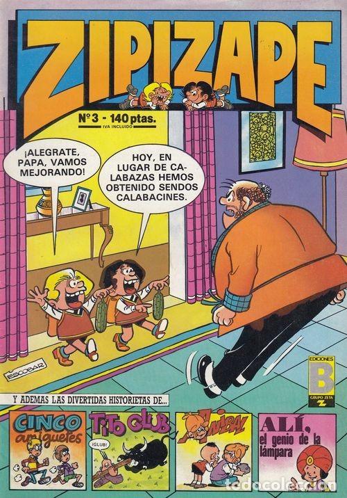 C&oacute;mics: ZIPI Y ZAPE N&ordm; 3 - EDICIONES B - Foto 1