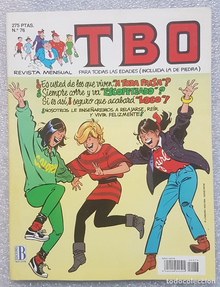 C&oacute;mics: TBO #76 (Edicones B, 1994) - Foto 1