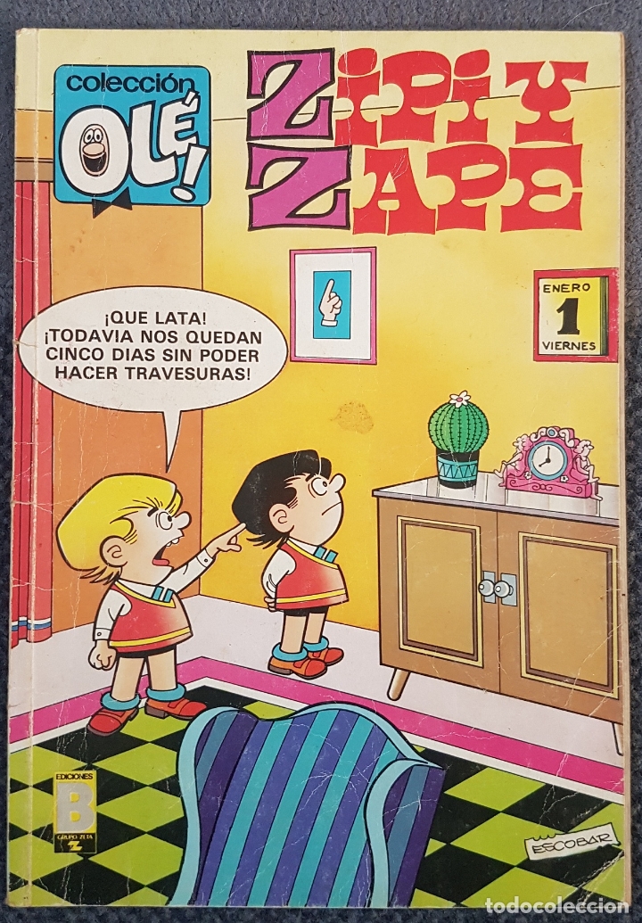 C&oacute;mics: Zipi y Zape #337 (Ediciones B, 1988) - Foto 1