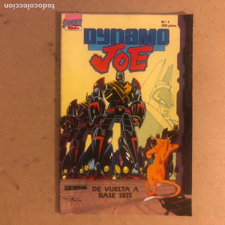 C&oacute;mics: DYNAMO JOE N&deg;1, DE VUELTA A BASE SEIS. FIRST COMICS, EDICIONES B (1988). - Foto 1